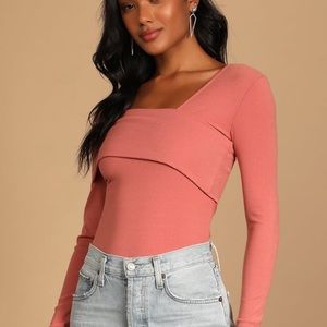 Ribbed Long Sleeve Top